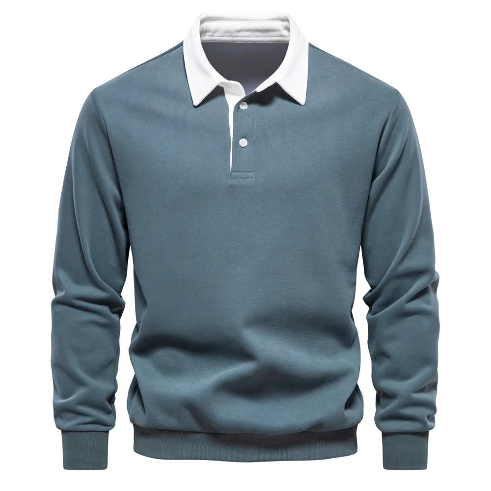Raphael | Klassisches Rugby-Poloshirt für Herren