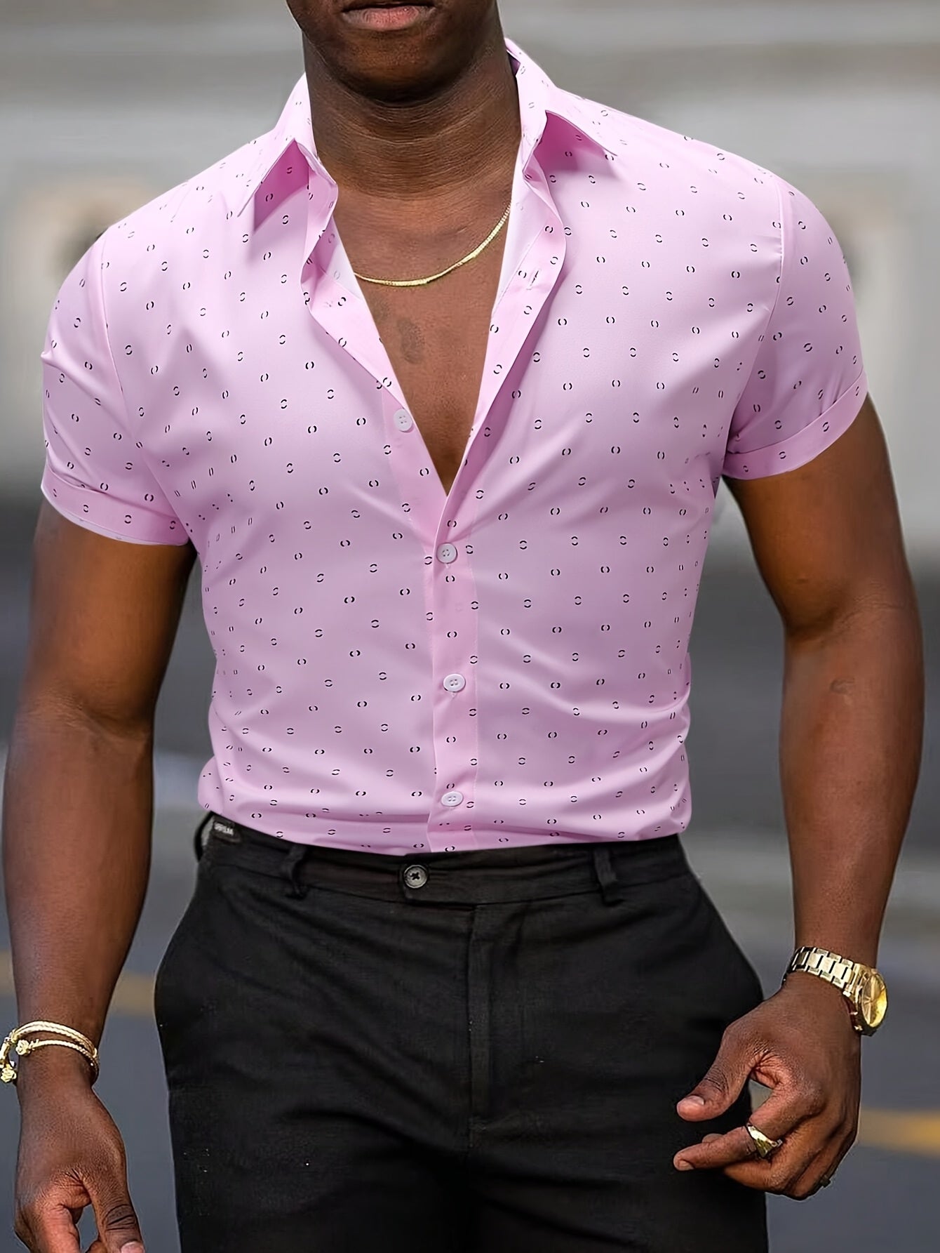 GIULIO | SOMMERHEMD MIT DRUCK